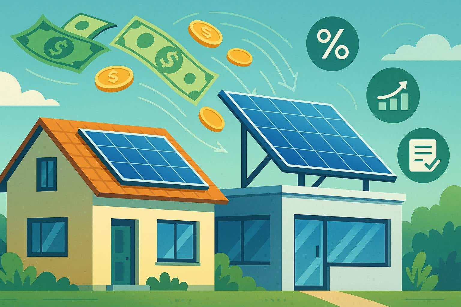 Descubra as melhores opções de financiamento energia renovável, incentivos fiscais e programas que facilitam o acesso a sistemas sustentáveis no Brasil. (imagem gerada com inteligência artificial)